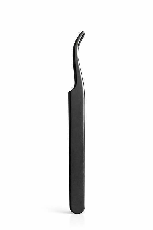 Black Basic DIY Lash Application Tweezer