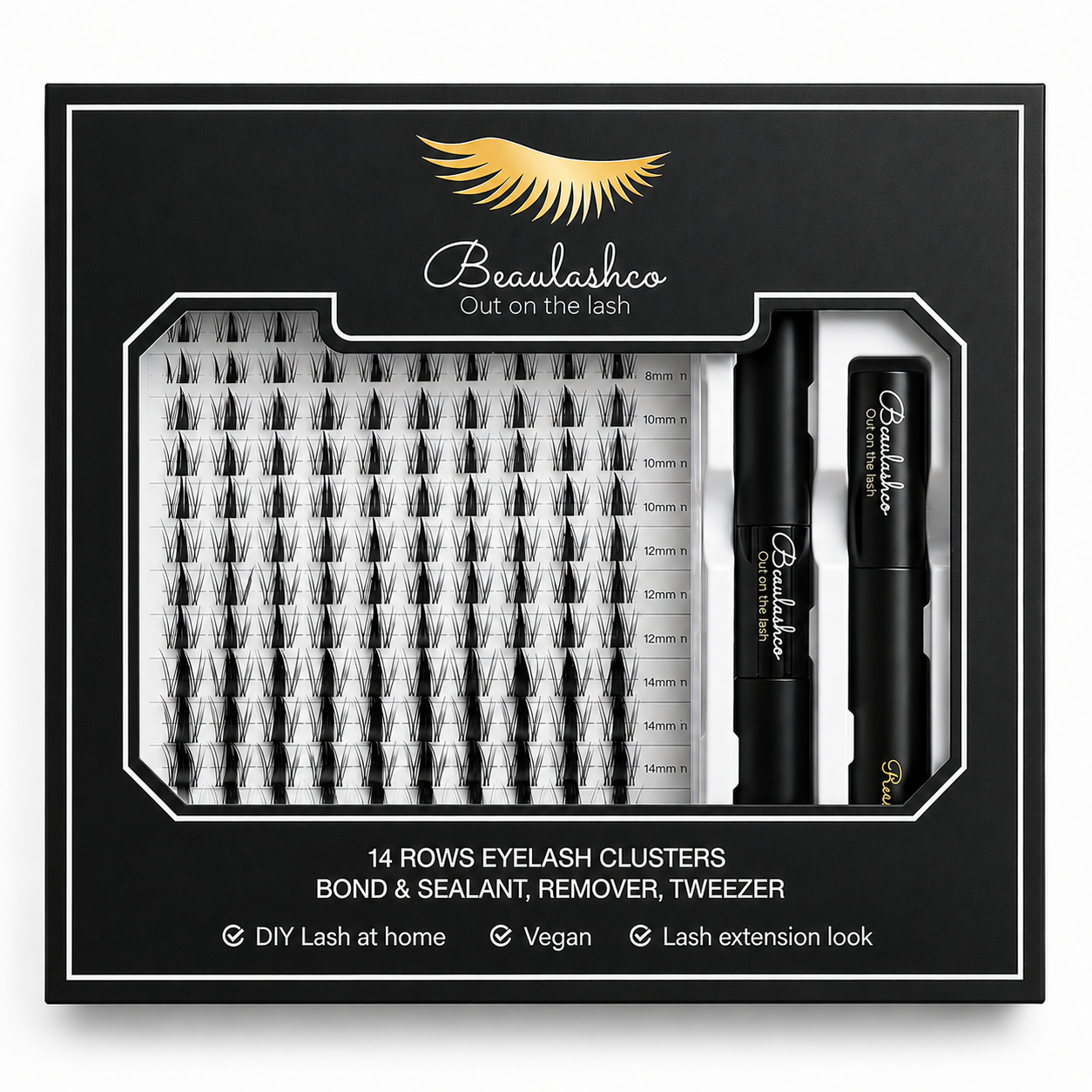 Love Struck DIY Lashes 8-16mm - Full Lash Kit