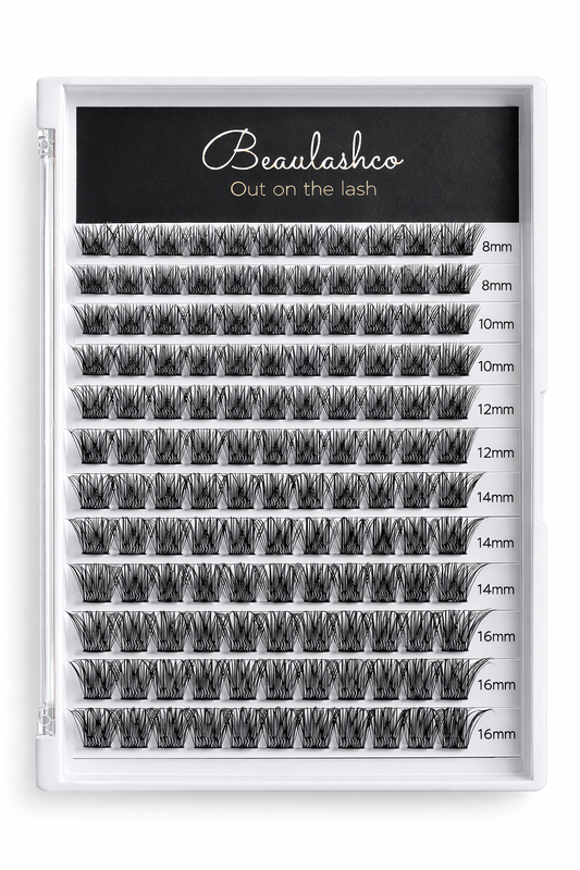 Natural DIY Cluster Lashes 8-16mm (Lashes Only)